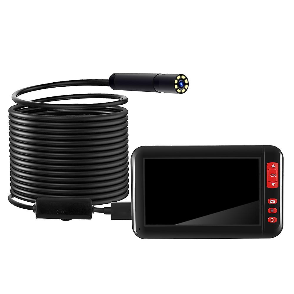Industrial Endoscope Borescope Inspection Camera Built-in 8pcs Leds