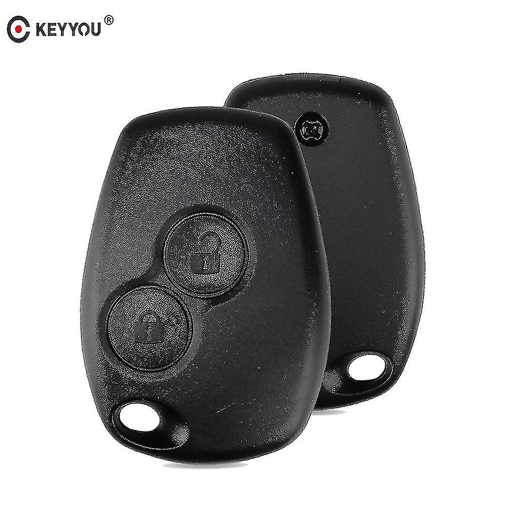 Key Case For Renault Megane Modus Espace Laguna Duster Logan Dacia Sandero Fluence Clio Kango For Nissan Almera 2 Buttons