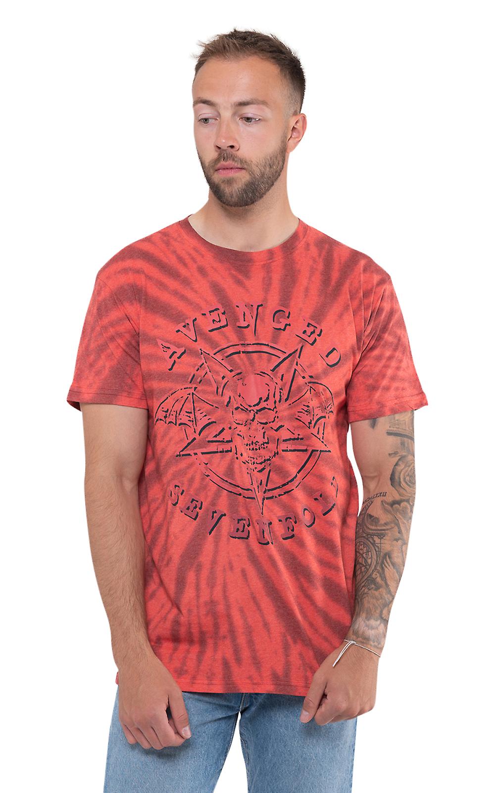 Avenged Sevenfold Pent Up Dip Dye T Shirt