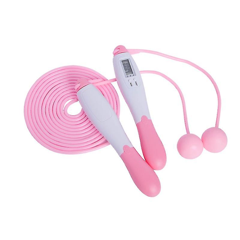 Digital Jump Rope Skipping Rope Timer Calorie Count Counter Gym Fitness