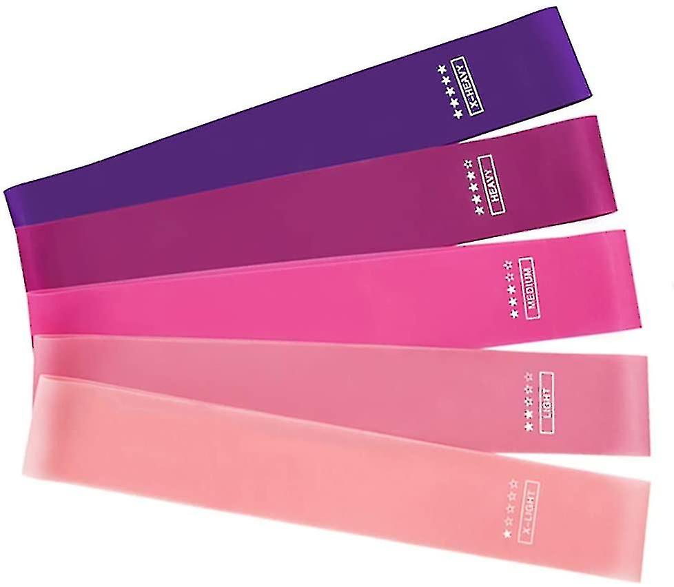 5pcs Sports Ance Loop S Set Booty Set Compatible With Home Gym