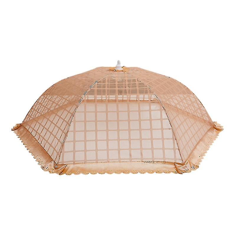 2pcs Food Covers Foldable Pop Up Mesh Net Cover Anti Fly Mosquito Tent Umbrella Picnic Bbq Outdoor Party Supplies