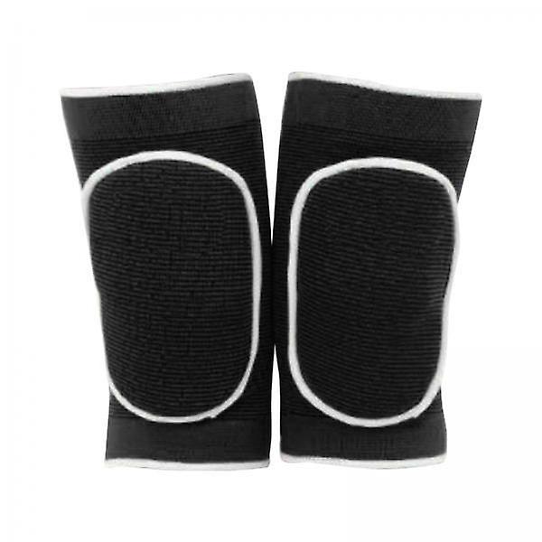 2xProtective Knee Pads Pro Thick Sponge  Avoidance Kneeling Kneepad Black