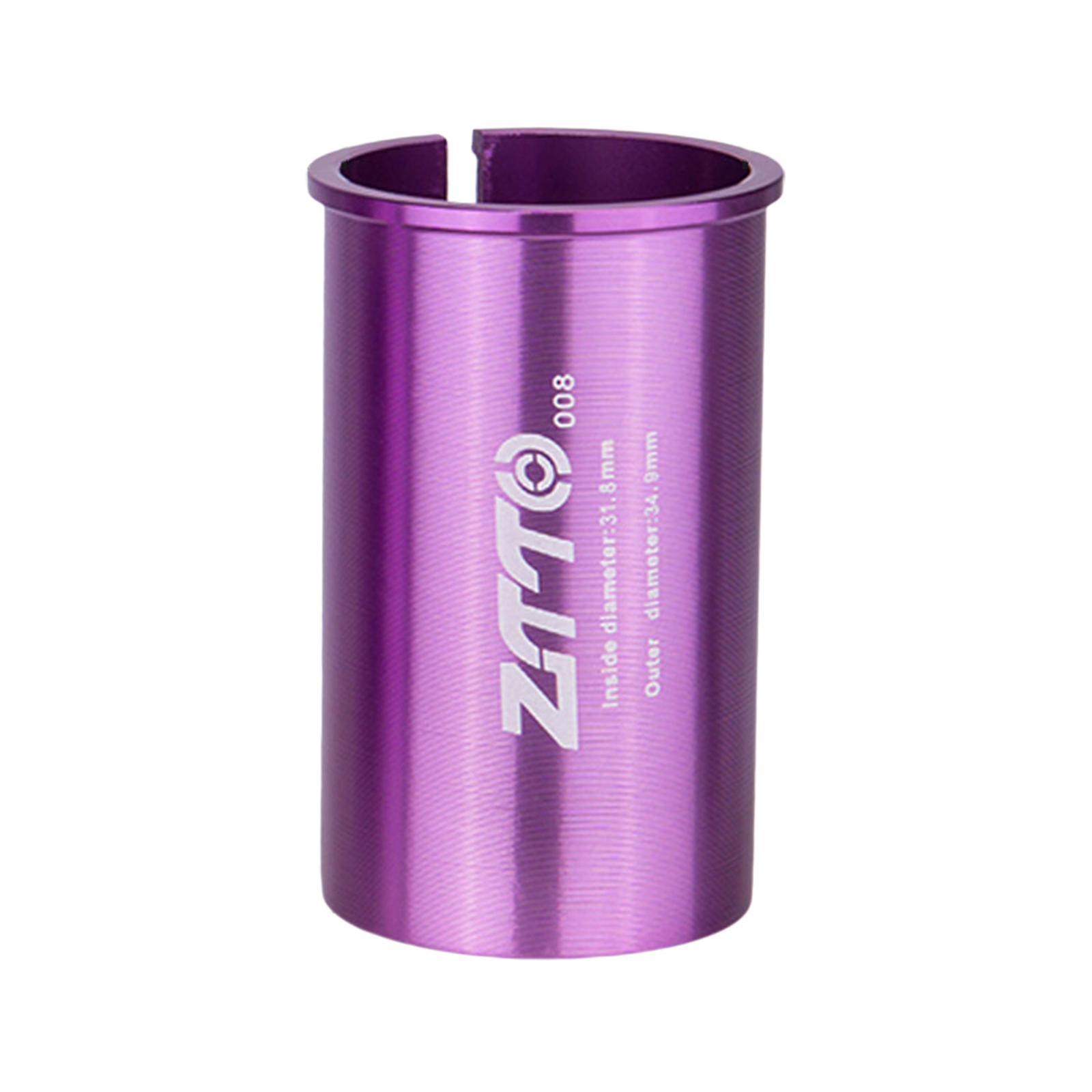 MTB Bike Seatpost Shim Reducing Sleeve Conversion Adapter 34.9 to 31.8mm