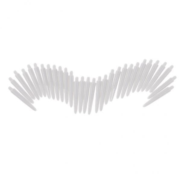12x30Pcs 35mm 2BA Gewinde Kunststoff Dart Schäfte Soft Tip Darts Weiß
