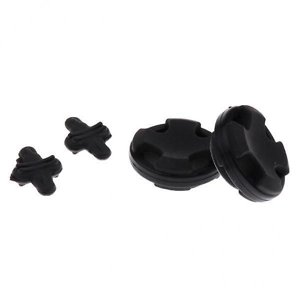 2xArchery Bow Stabilizer Vibration Absorber Silencer Dampeners Black