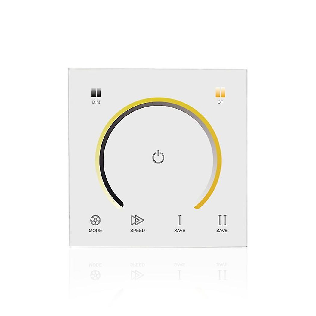 86 Sty Touch Panel Switch Dc12v 24v Controller Light Dimmer Single Color/ct/rgb/rgbw Led Strip Wall
