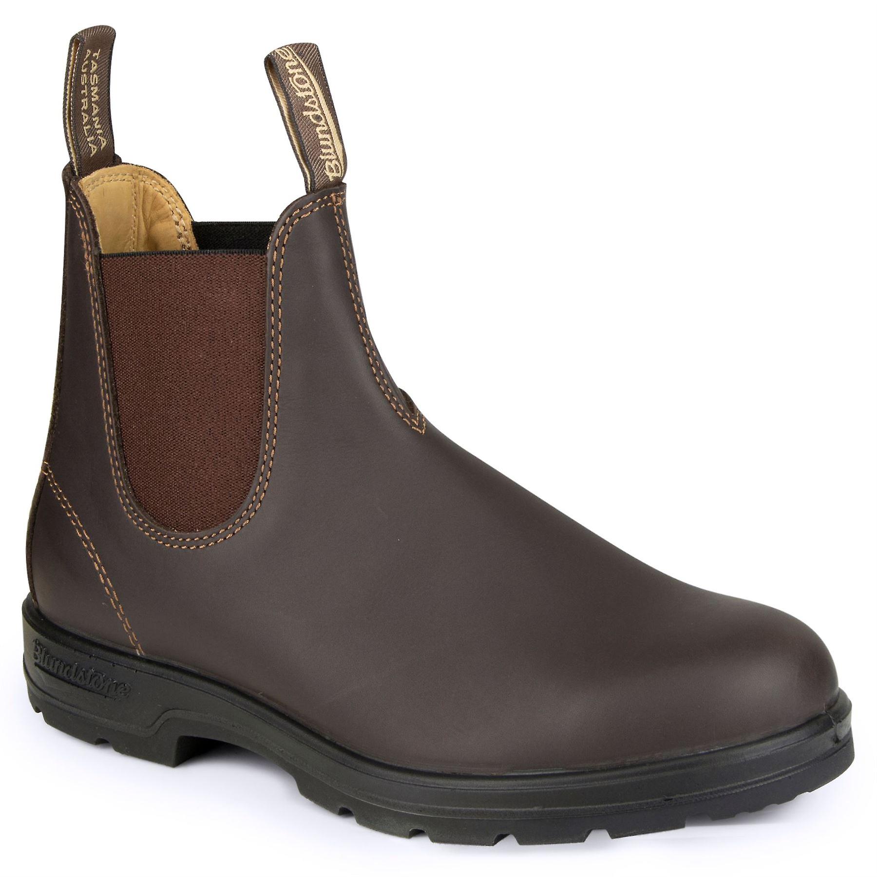 blundstone 550 walnut brown chelsea boots