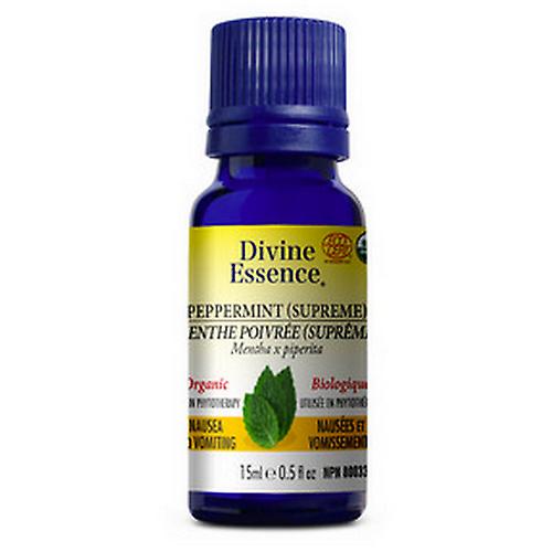 Divine Essence 有机精油薄荷至尊,15 毫升