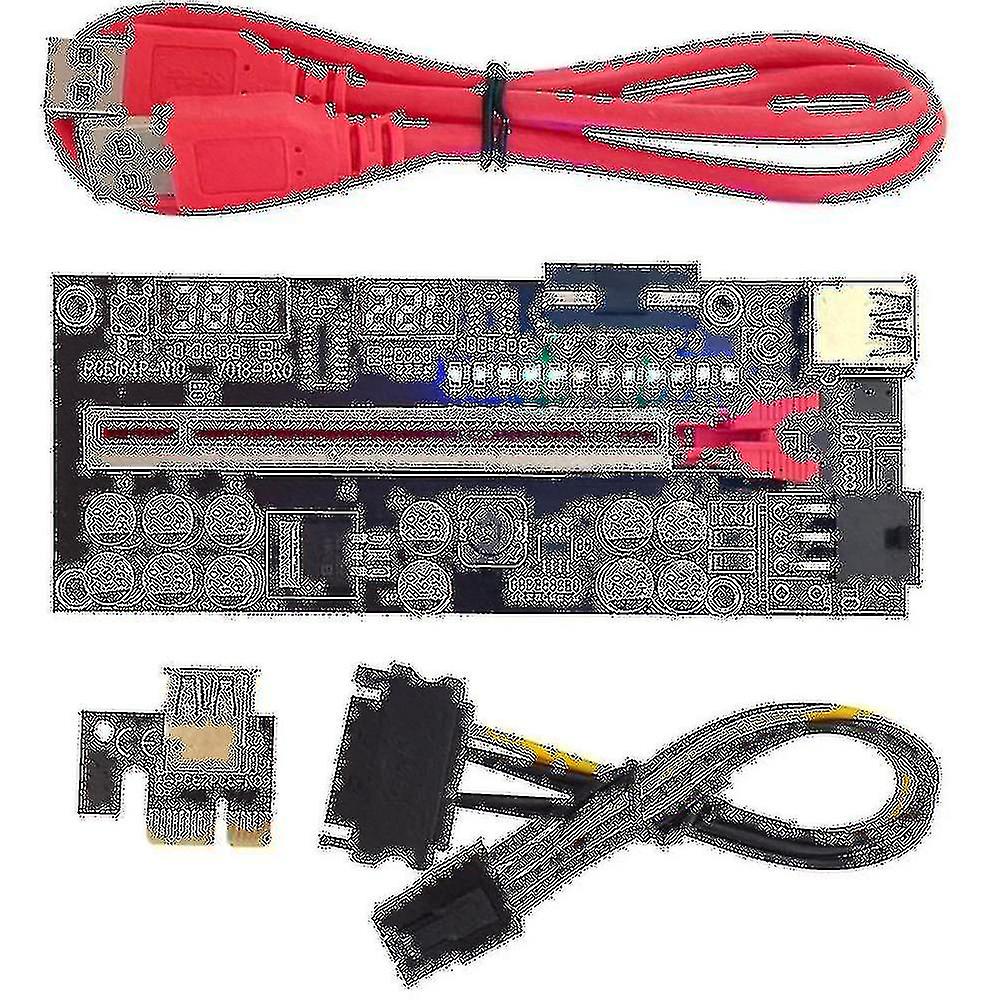 Ver018 برو Pci-e بطاقة الناهض USB 3.0 كابل 018 زائد بي سي آي اكسبرس 1x الى 16x موسع بي سي محول ل