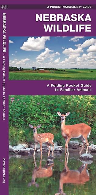 Nebraska Wildlife A Folding Pocket Guide To Familiar Species by James Kavanagh Book