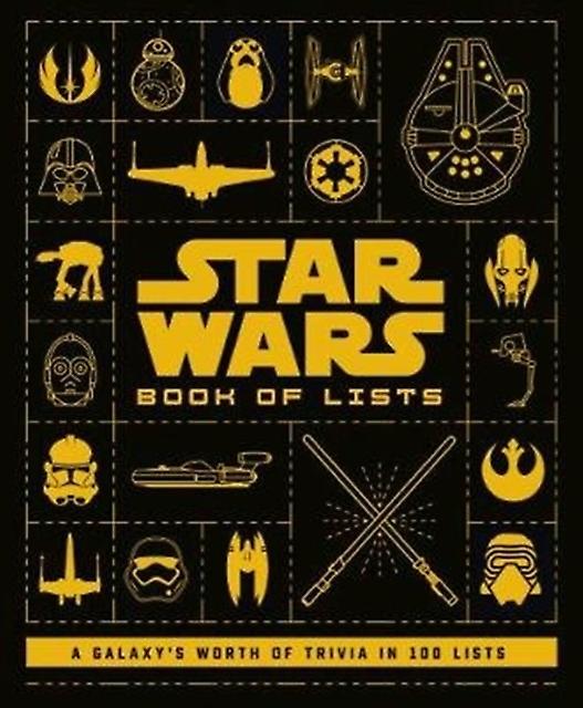 Star Wars Book Of Lists by Cole Horton Hardback Book