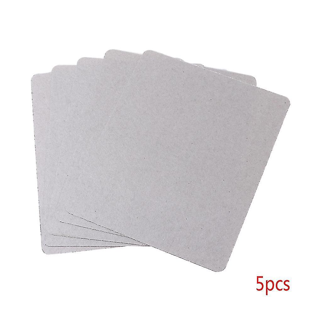 5pcs Mica Plate Sheets Microwave Oven Replace Part 120x150mm Universal For Midea