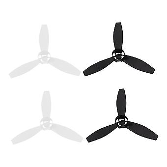 4 Hélices Props Pièces de rechange Pales pour Parrot Bebop 2 Drone Noir Blanc