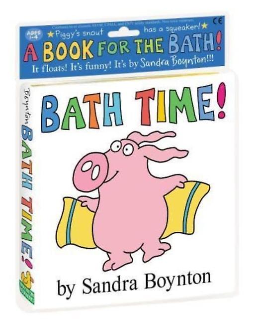 Bath Time by Sandra Boynton Paperback Book