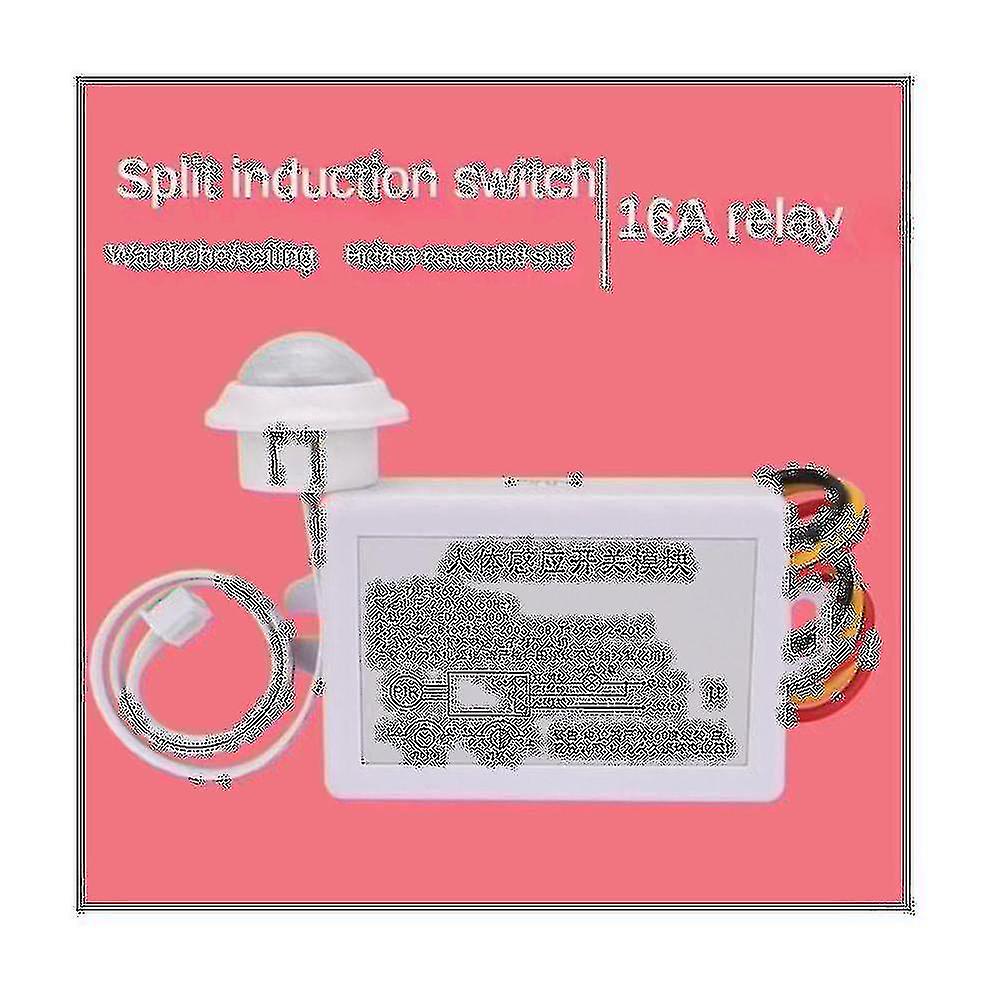 Td Multi-function 220v Human Infrared Sensor Switch 16a Three-wire System Split Led Sensor Delay Ad