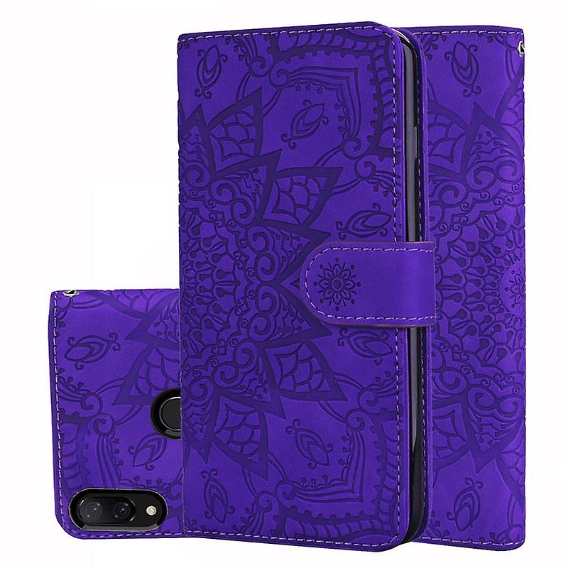 Wallet Case For XiaoMi RedMi NOTE 7/NOTE 7 PRO Premium PU Leather Flip Cover Mandala