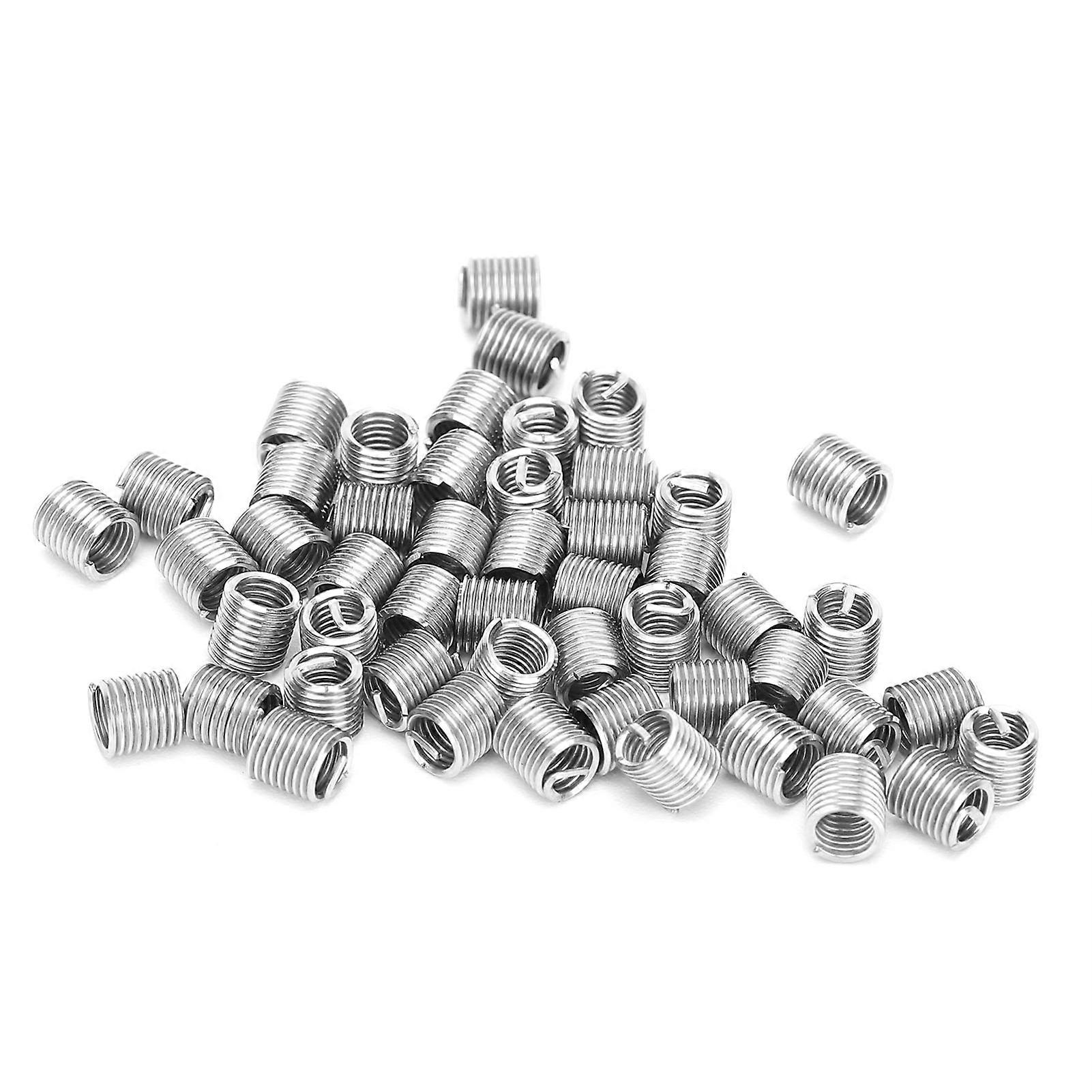 50Pcs Wire Thread Insert M3.5 x 0.6 Threaded Protection Socket Screw Bushing Repair Nut2D