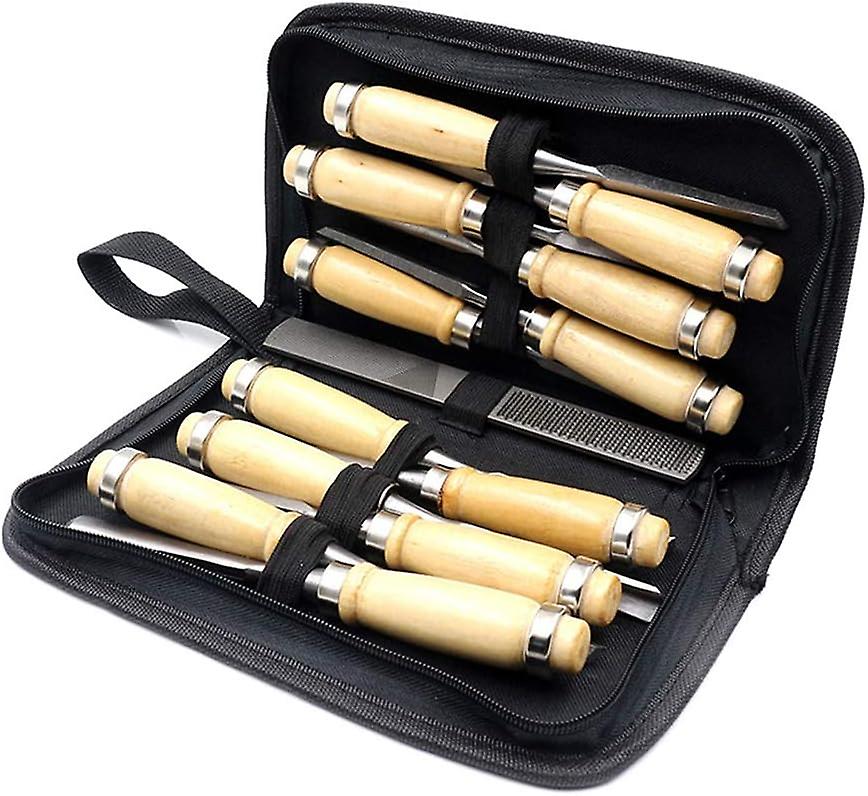 14 Piece Wood Carving Chisel Set Construction