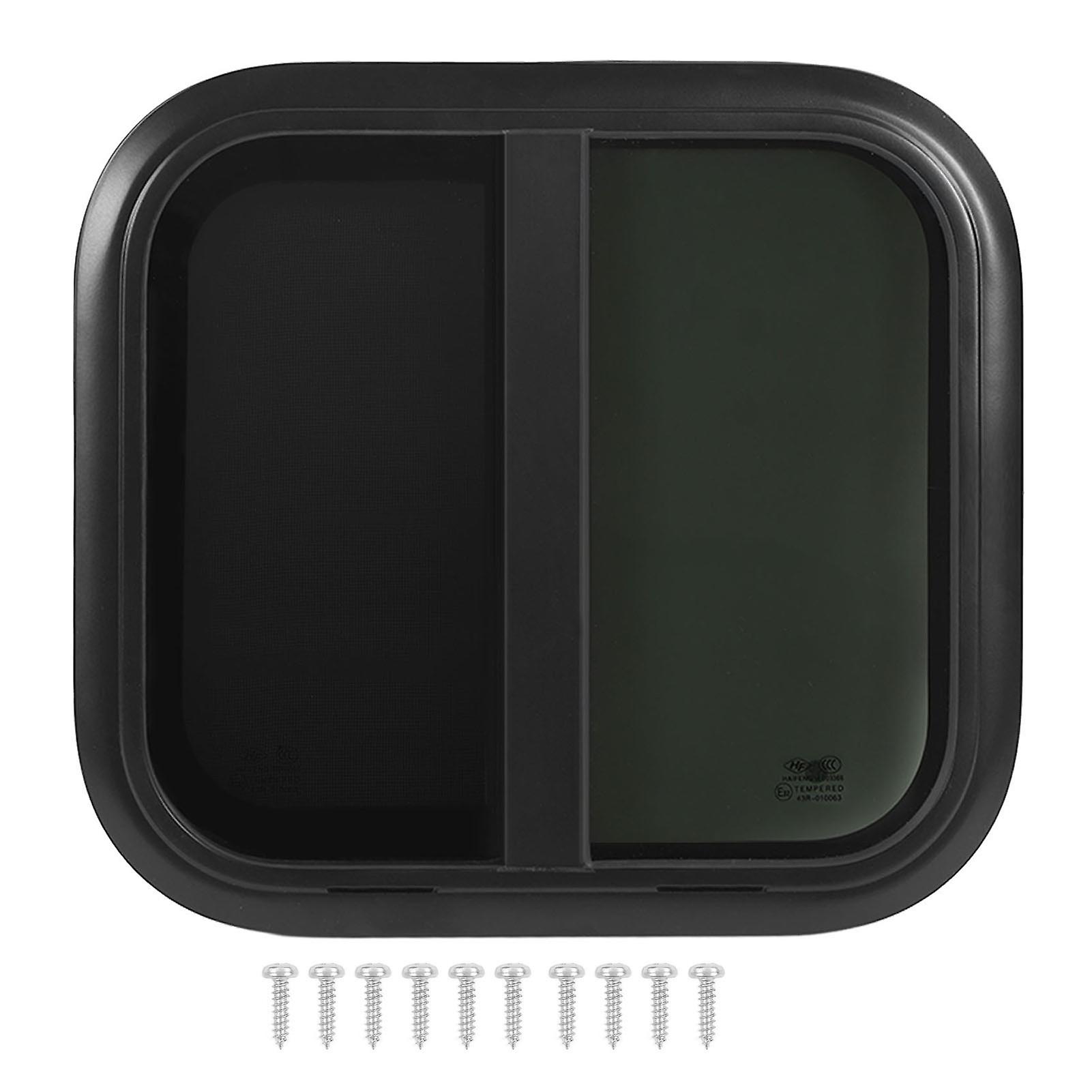 Autocampervinduer, RV-vinduer med insekt Camper Push Window RV Sliding Window High-Precision Funktionalitet