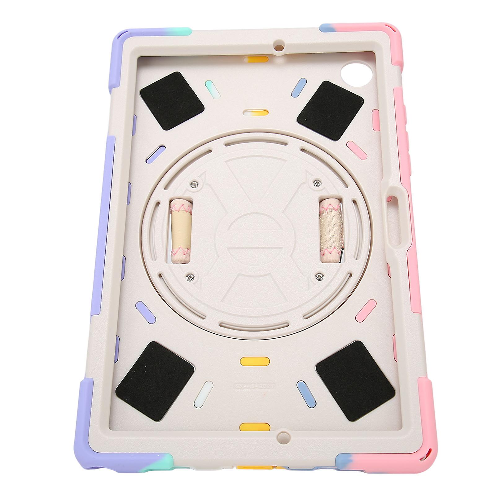 Shockproof Rugged Tablet Case with Stand Strap for X200 10.5in Pink