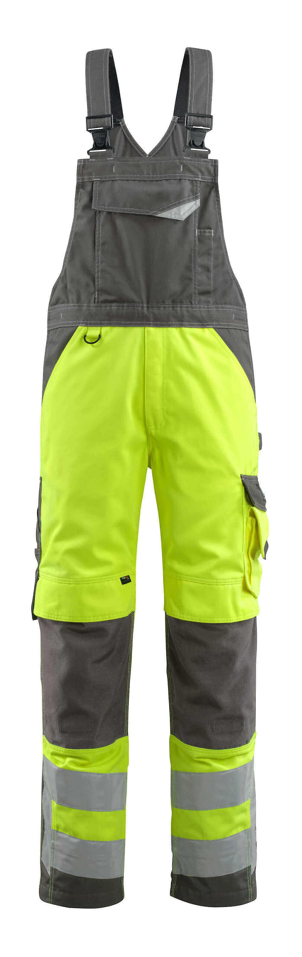 Mascot Newcastle Hi-vis Bib-brace Overall 15569-860 - Safe Supreme, Mens - (colours 2 Of 2)
