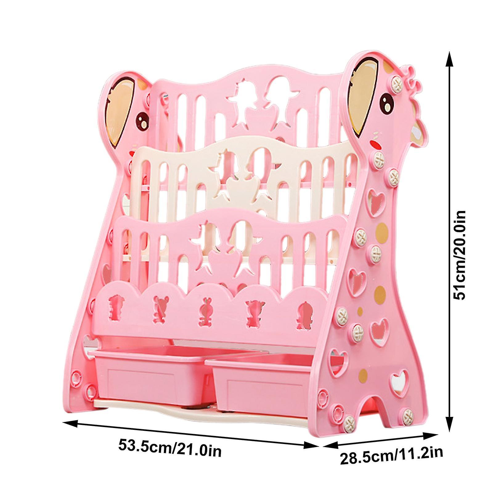 Children's Bookshelf Storage Rack Bookcase Home Simple Primary School Keeper Fast-hao