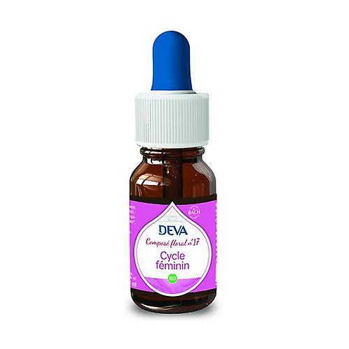 Floral composition Nº17 Feminine cycle 10 ml of floral elixir