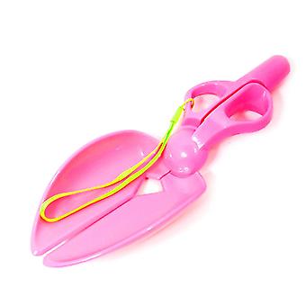 Veeki Clip shovel Scissor dog poop clip new toilet grab puppy dog toilet clippink