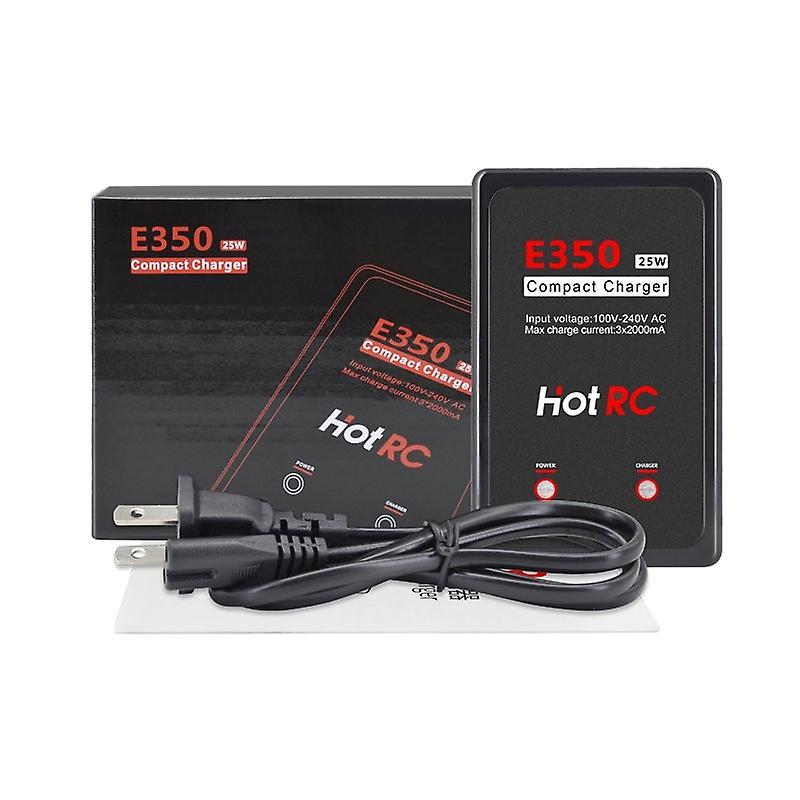1Pc HotRC E350 Pro 7.4v/11.1v Lipo Battery Charger 2s 3s Cells Battery Charger 25W 2000mA for RC LiP