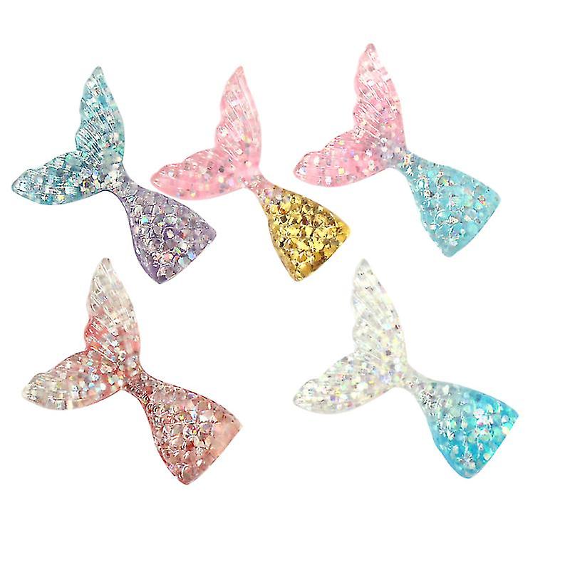 5pcs Mermaid Fish Tail Fridge Magnet