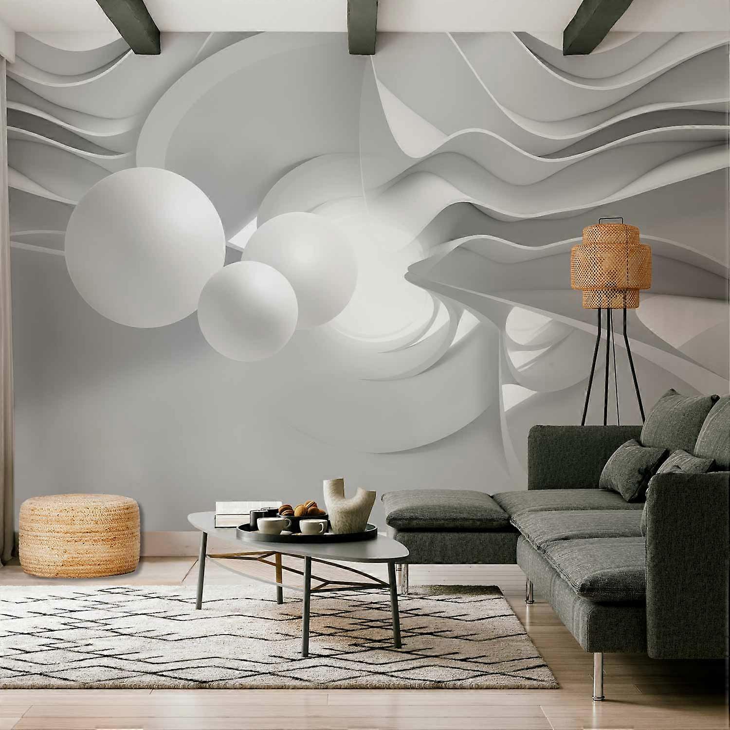 Wall Mural - White Corridors