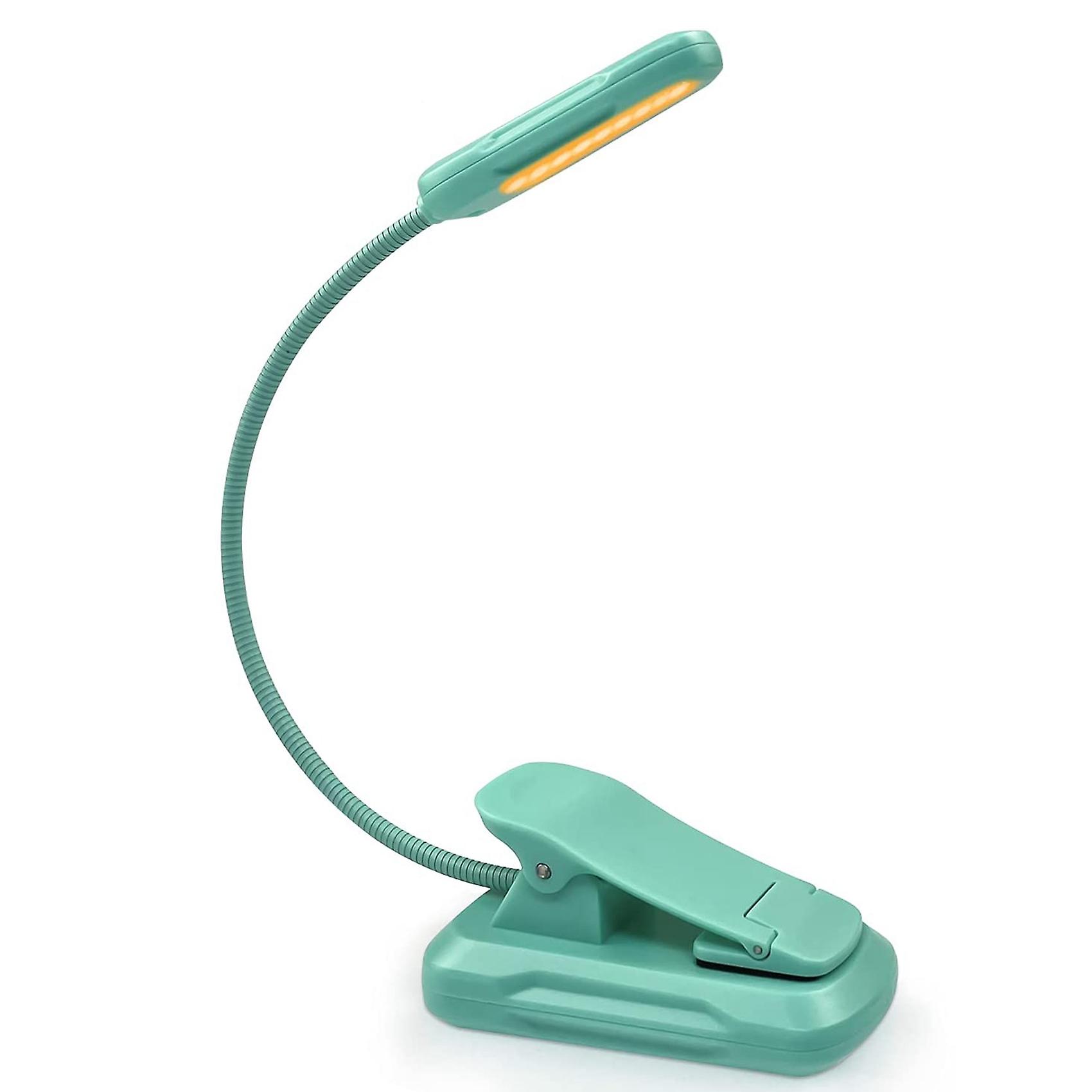 Rechargeable Book Light for Reading in Bed,9 Brightness Levels,Blue Light Blocking Eye Protection L