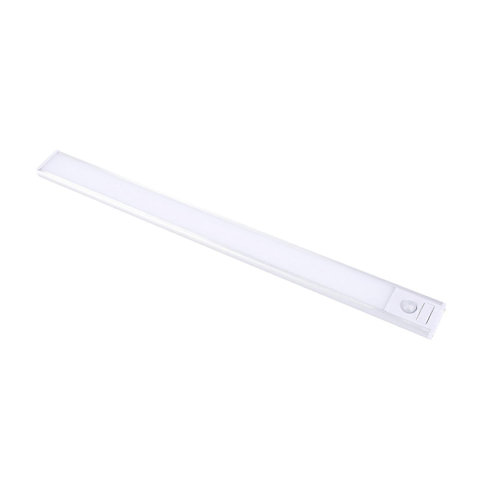 Motion Sensor Under Cabinet Light Rechargeable Battery Operated LED Closet Light 3 Color Dimmable Counter Light Strip for Kitchen Stairs