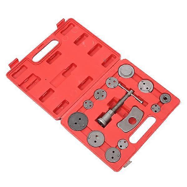 13Pcs Universal Disc Brake Caliper Wind Back Tool Kit Gray 60671