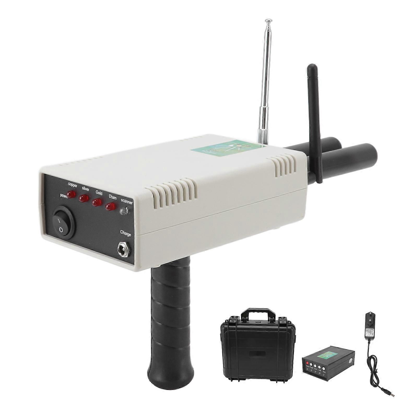 25m Depth Metal Detector Search System 1500m Range Metal Finder Scanner Device for Gold Silver Copper Jewel EU Plug 100~240V NO.4031