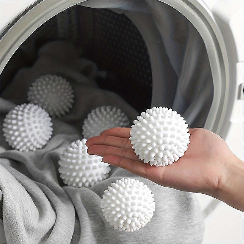 2/4/6pcs, Laundry Ball, Reusable Anti-winding Laundry Washing Ball, Laundry Dryer Ball, Washing Machine Fabric Softener Ball, Laundry Drying Ball, Dec
