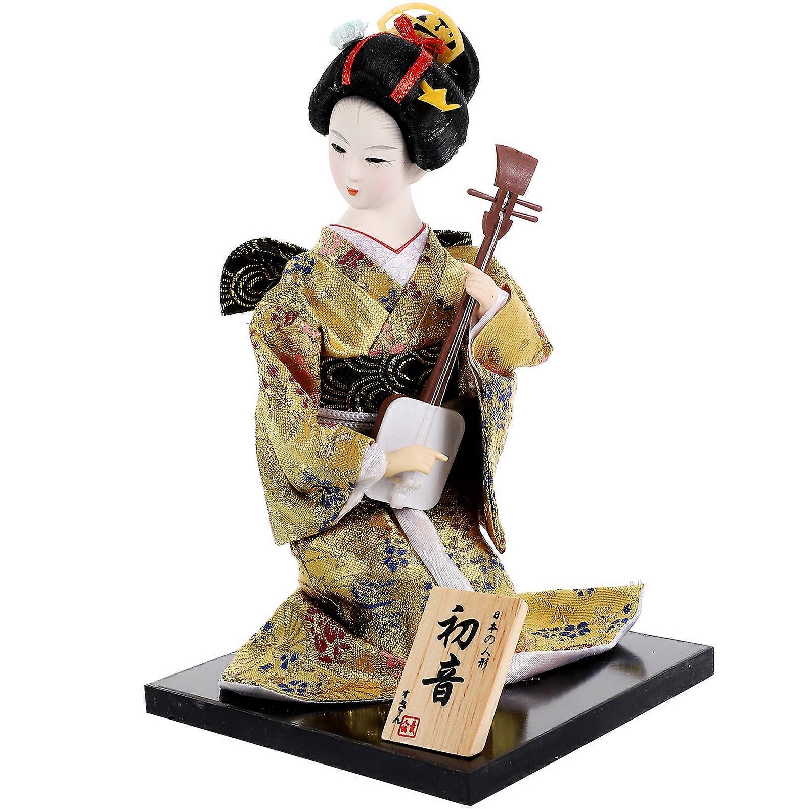 Japanese Kimonos Oriental Maiko Decorative Restaurant Doll Figurine Desktop Decoration