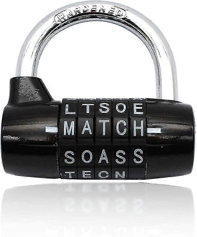 1 Combination Lock, Combination Lock, Waterproof And Rust Proof Combination Lock