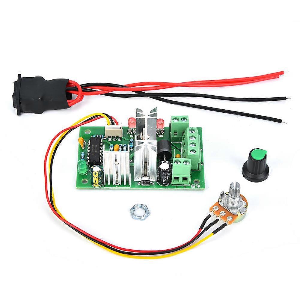 Pwm Dc Motor Speed Controller With Potentiometer Cw Ccw Switch 10a 6-30vdc 10%~95%