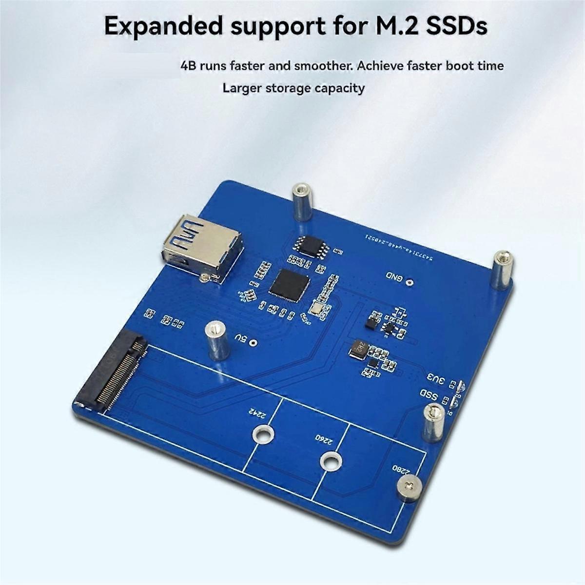 Expansion Board Module for 4B M.2 PCIE SSD Portable Expansion Board Module