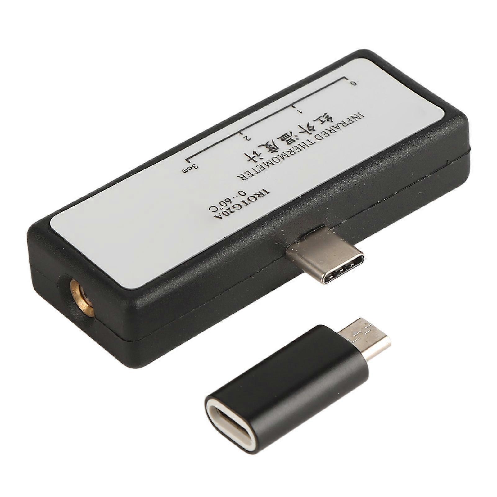 Mobile Phone Thermometer for Android Phone OTG Infrared Thermometer with Type C Interface