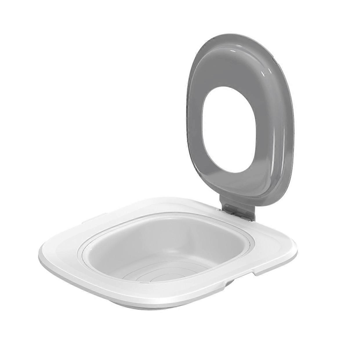 Cat Toilet Training Kit, Universal Reusable Cat Toilet Trainer, Cat Toilet Training Seat Tool for Pet Cleaning Gray