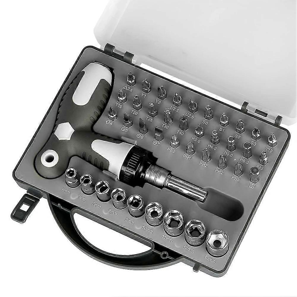 41-in-1 Multifunctional Ratchet Screwdriver Set High Hardness Socket Screwdriver Bit