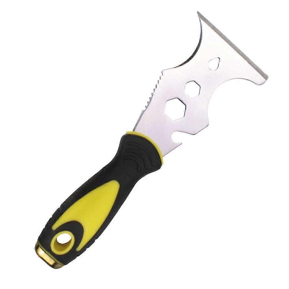 15 In 1 Multi Use Putty Knife Stainless Steel Paint Scraper Removal Construction Tool For Wallpaper Can Opener Home DIY Tool