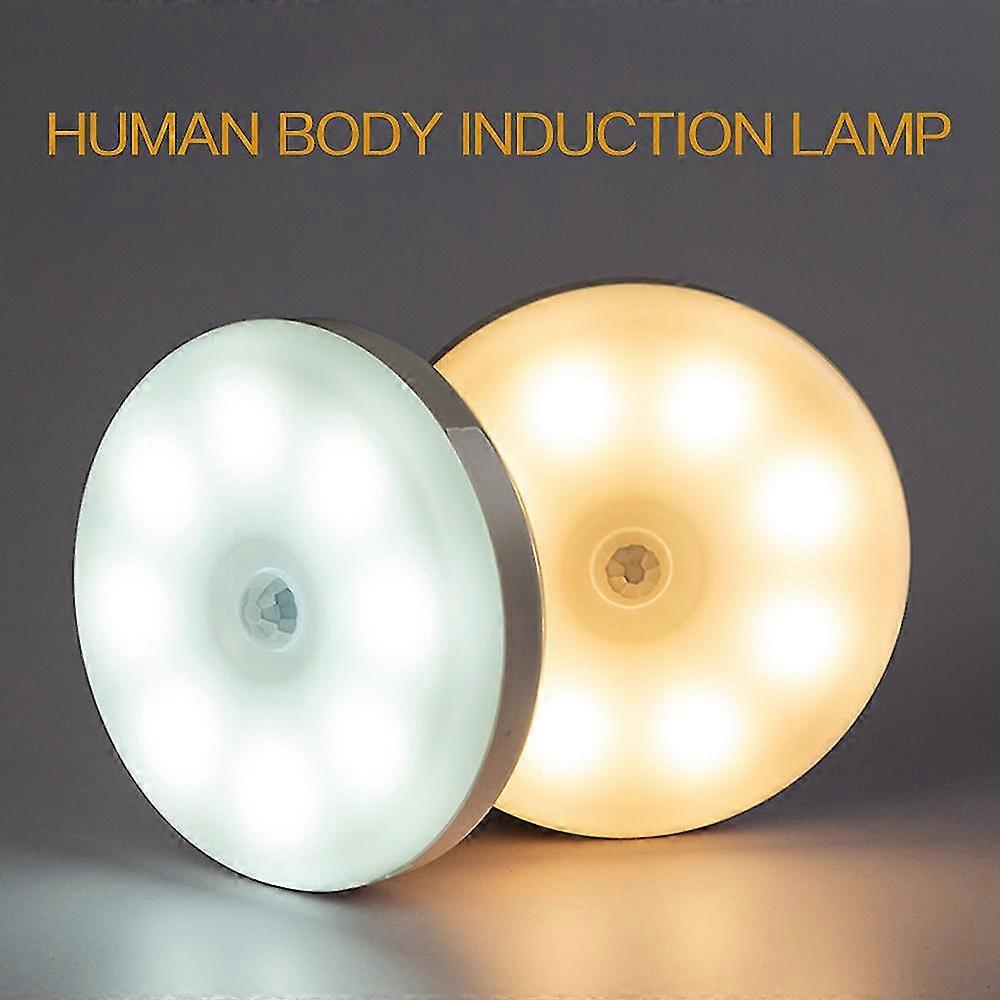Motion Sensor Led Night Light Staircase Cabinet Wireless Smart Lighting Lamp