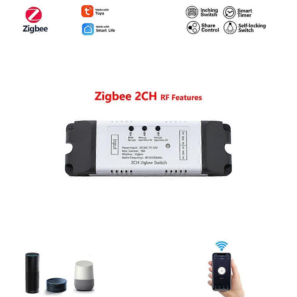 30 Tuya Smart Wireless Lichtschalter mit WLAN RF 433 MHz Relaismodul Home Automation Timer Arbeit mit Alexa Google Home