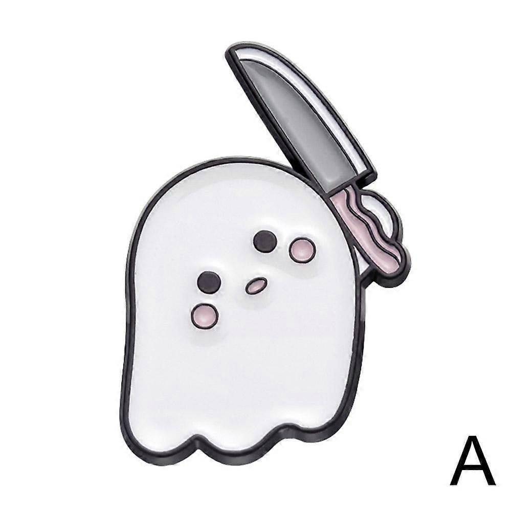Ghost Halloween Brooch Cartoon Pumpkin Brooch Halloween Badge Halloween