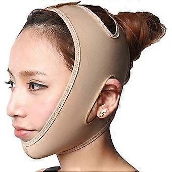 Anti Wrinkle V Full Face Chin Cheek Lift Slim Facial Mask Band (l)