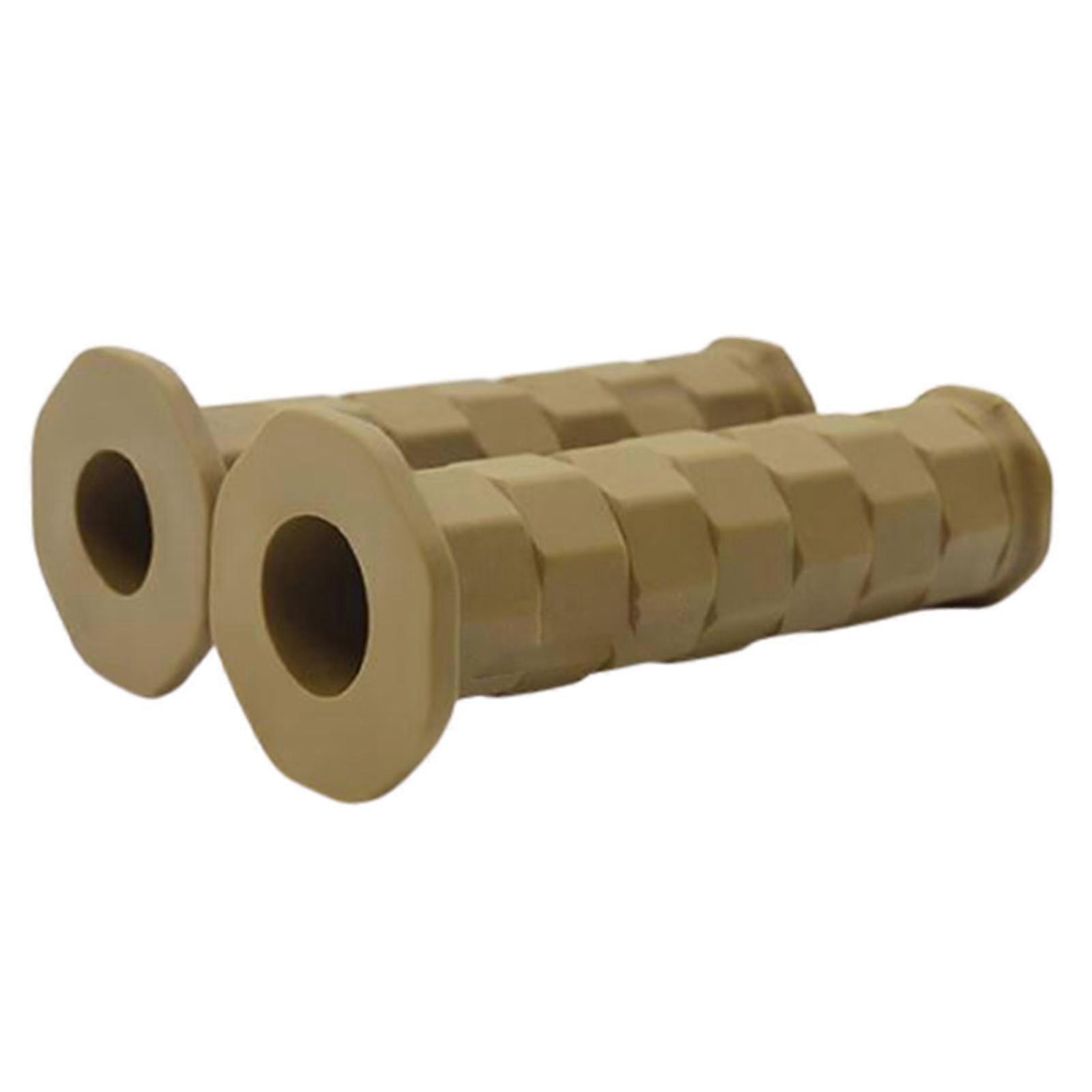 2pcs Soft Comfortable Rubber Motorcycle Handlebars Motorbike Modified Accessory